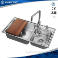 With quality warrantee stainless steel sink,kitchen sink
